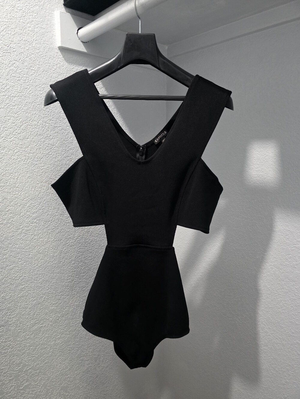 Women's Express L Black Bodysuit